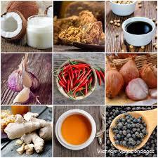 ingrédients de la cuisine vietnamienne